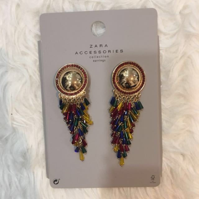 zara accessories collection earrings