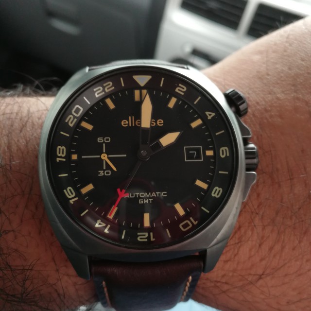 Ellesse gmt automatic watch Men s Fashion Watches Accessories