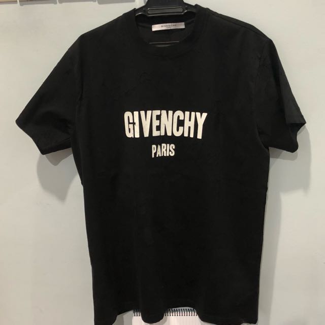 Givenchy top tee distressed