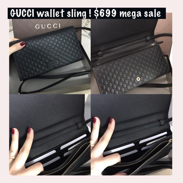 gucci sling wallet bag