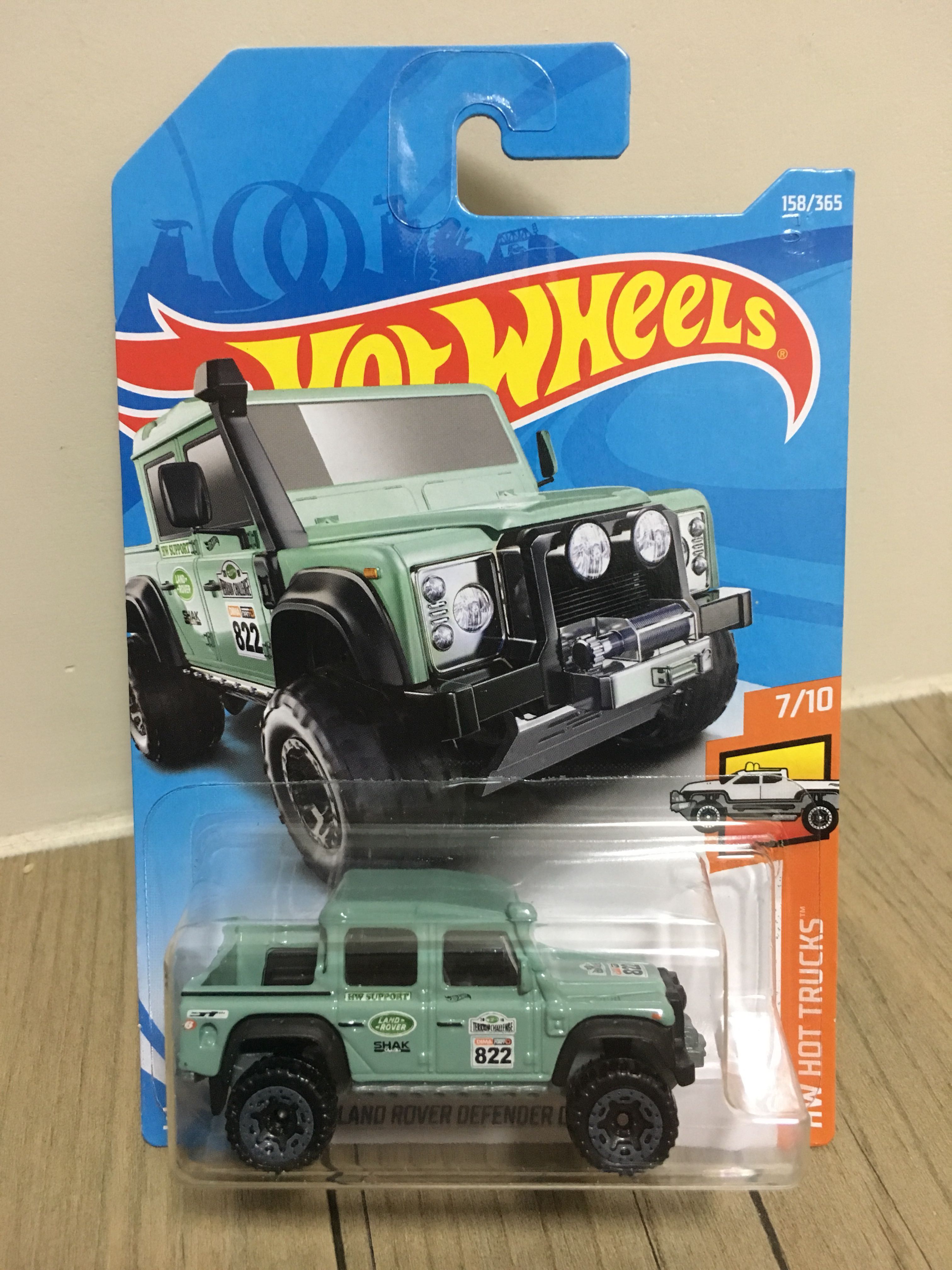 land rover defender double cab hot wheels