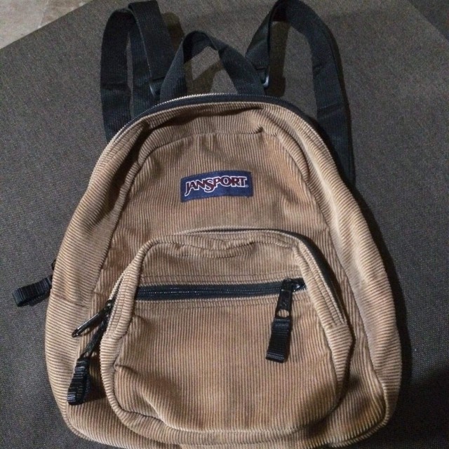 Corduroy jansport mini backpack store