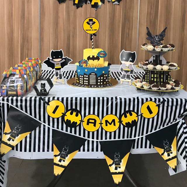 Lego Batman Theme Party Decor Furniture Home Decor On Carousell