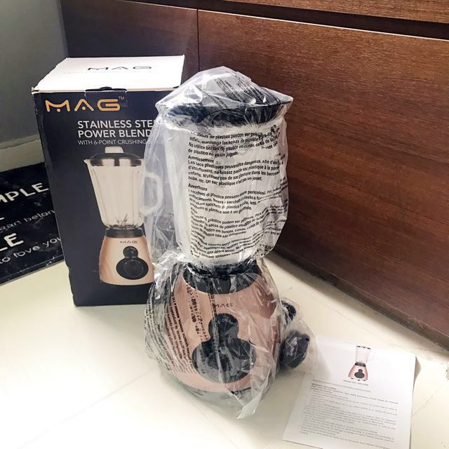 M.A.G Rose gold 600W blender, TV & Home Appliances, Kitchen Appliances