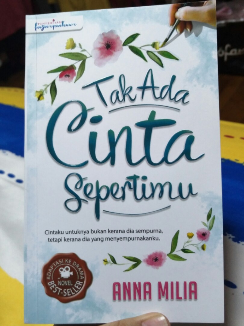 Malay Novel Tak Ada Cinta Sepertimu Books Stationery Fiction On Carousell
