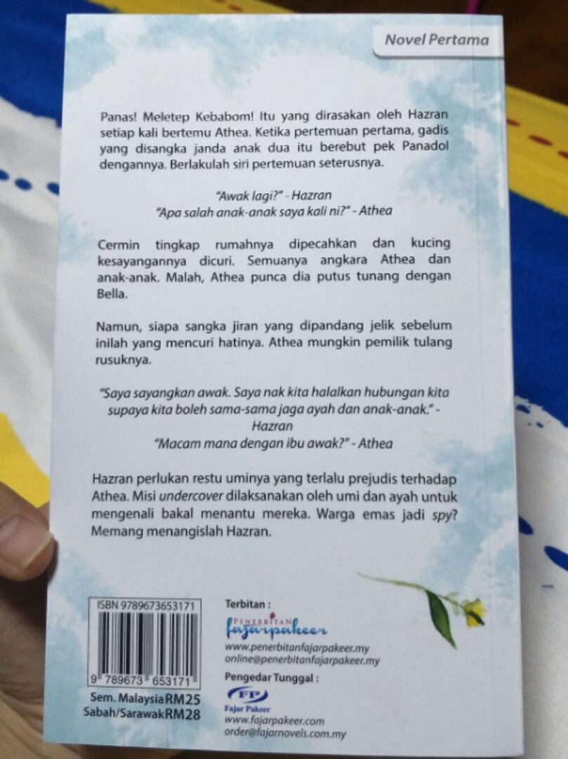 Malay Novel Tak Ada Cinta Sepertimu, Hobbies & Toys, Books & Magazines