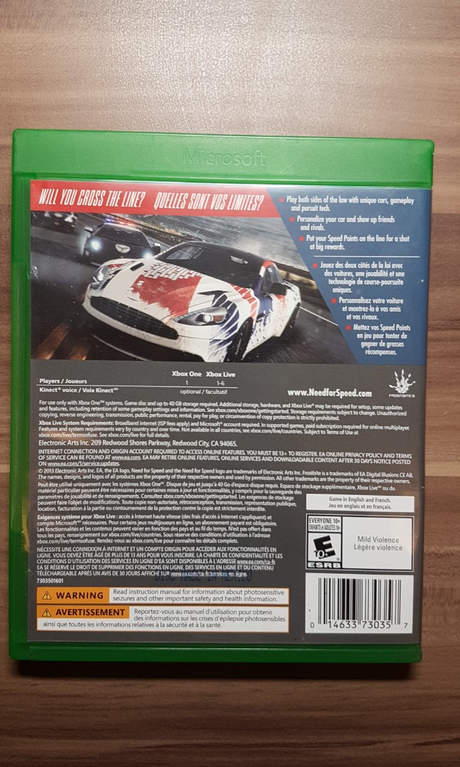 Best Buy: Need for Speed: Rivals Standard Edition Xbox One 73035
