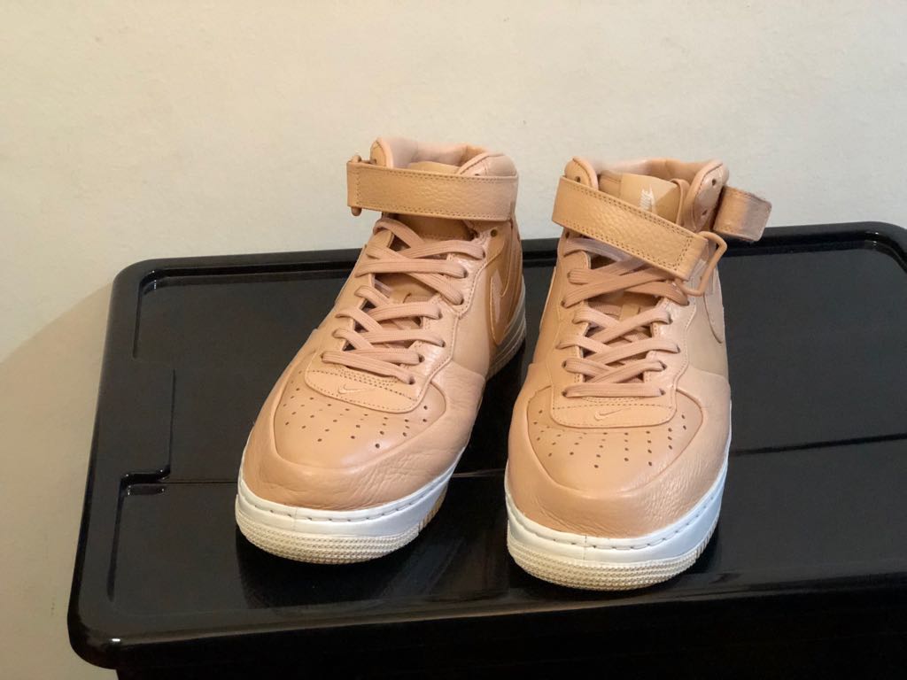Air force 1 vachetta tan mid on feet online
