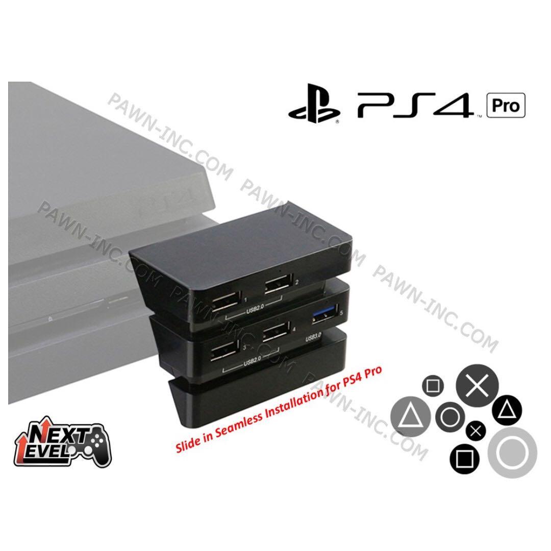 SONY PlayStation PS4 Pro High Speed USB 3.1 Multi Expansion Hub, Toys ...