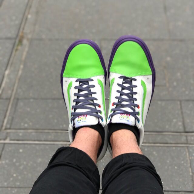 vans toy story buzz lightyear shoes