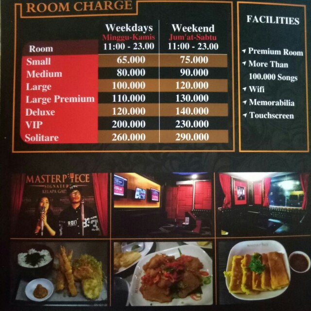 Voucher Masterpiece Family Karaoke Kelapa Gading, Tiket & Voucher