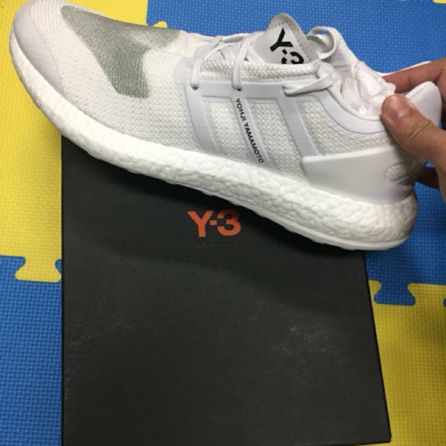 Y3 pureboost triple white us11
