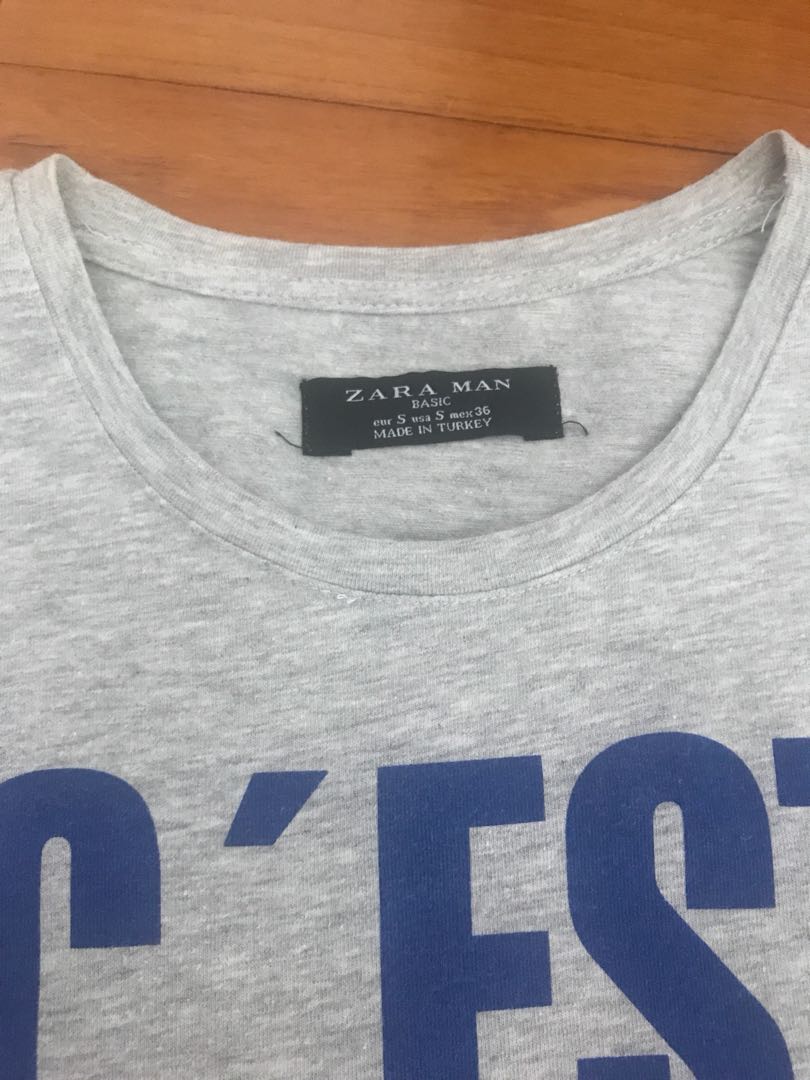 Zara Man basic tee (Category: Tshirts & Polo Shirts) located in Singapore. Submitted by lhpoh (Listing ID 158014969, Image 2). Description: .