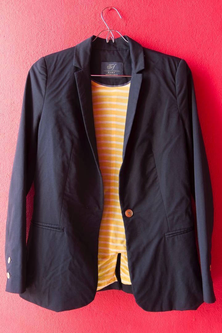 zara trf blazer