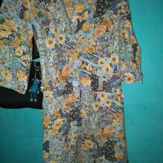 Baju bunga2 terusan