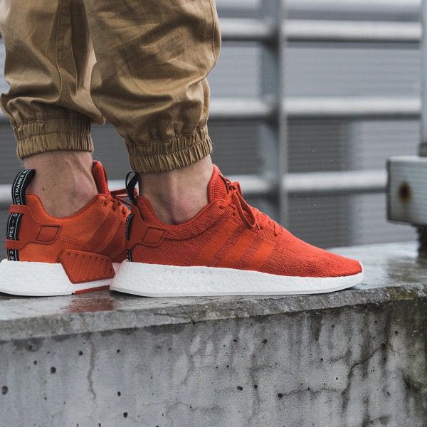 180 NMD R2 Future Harvest Orange Men s Fashion Footwear