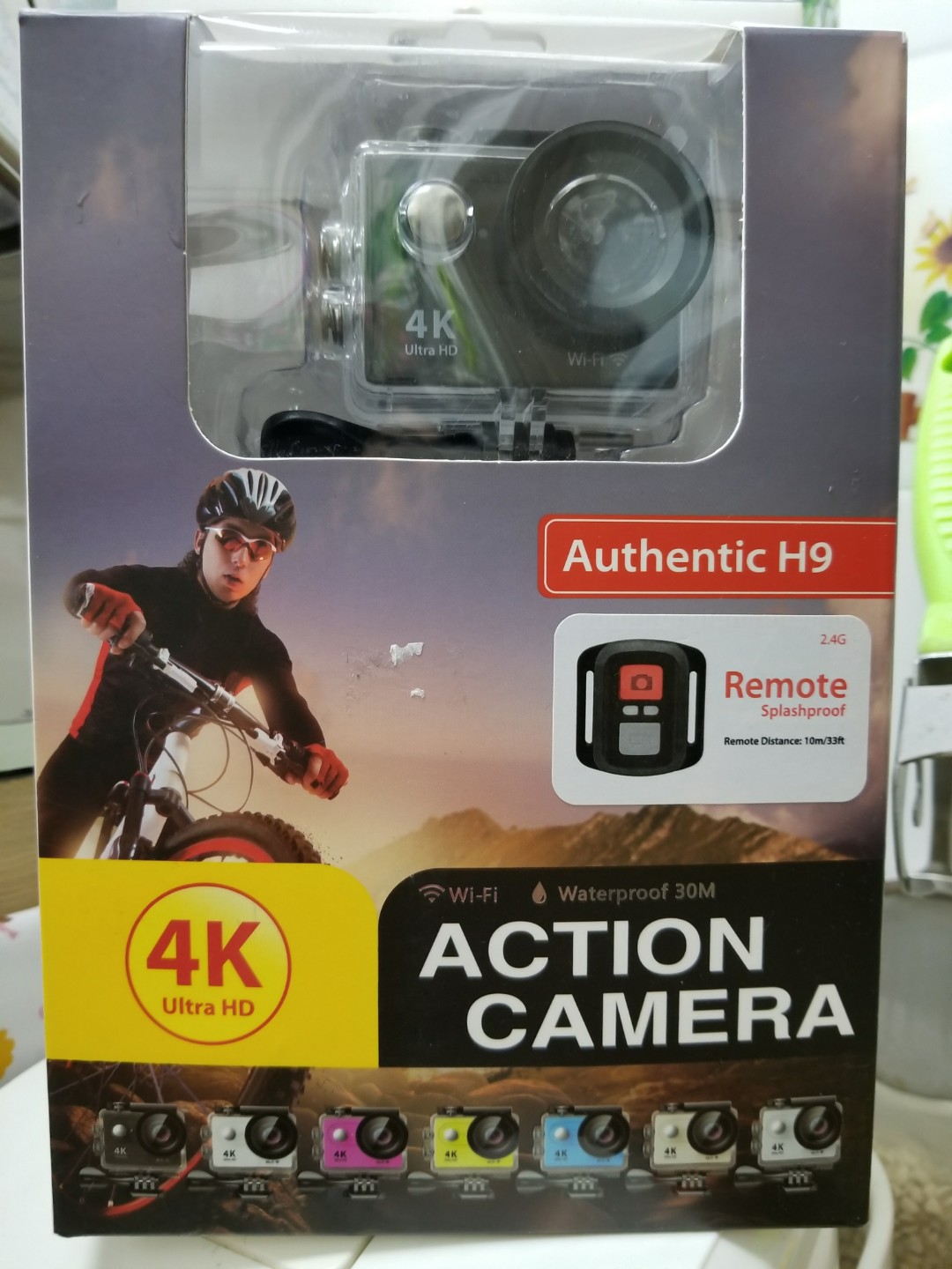Authentic h9 best sale action camera