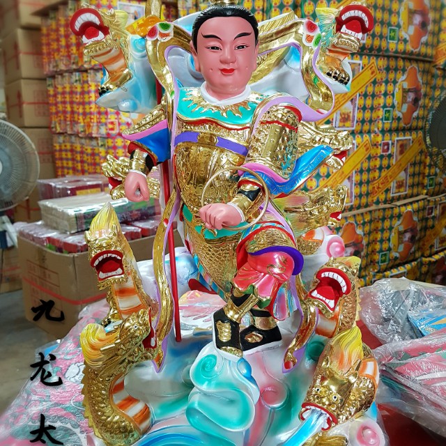 神像 九龙太子 中坛元帅 Furniture Home Living Kitchenware Tableware Other Kitchenware Tableware On Carousell