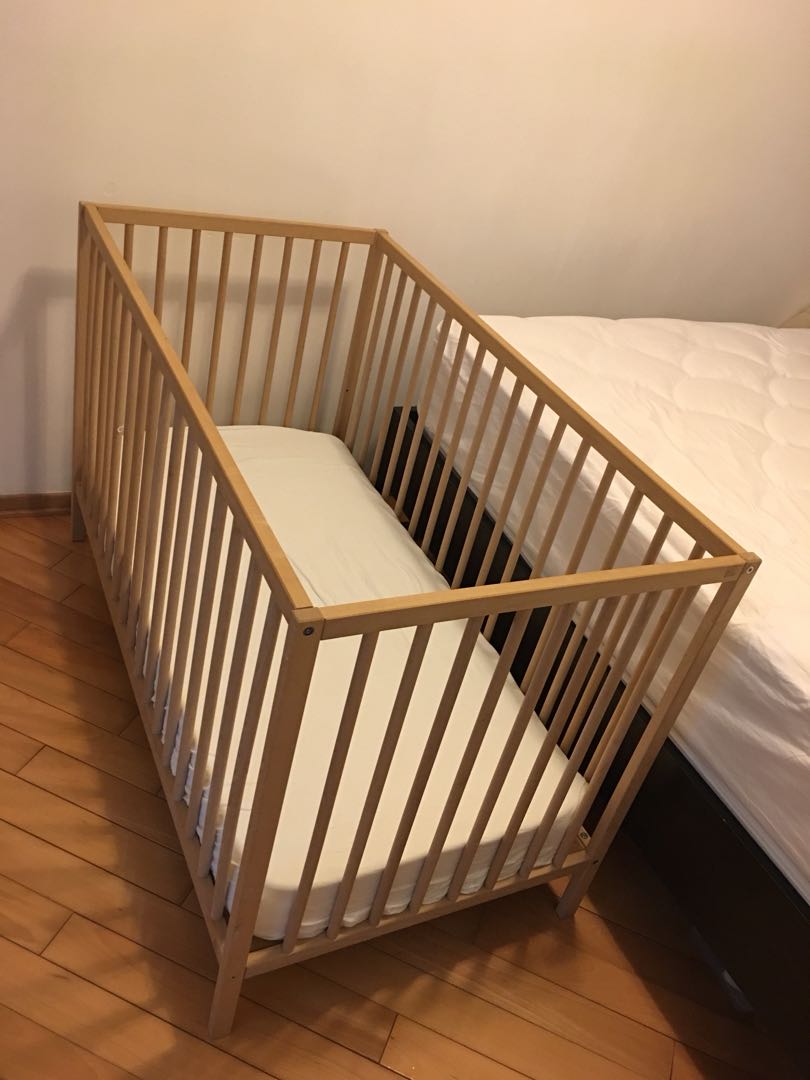 cot and mattress