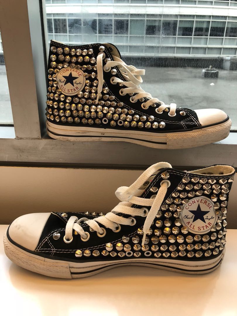 all star converse with studs