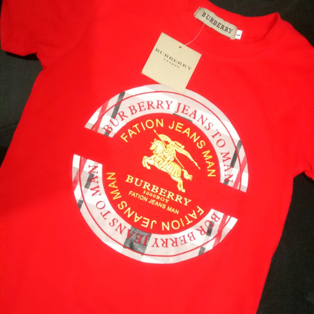 burberry t shirt kids 2018