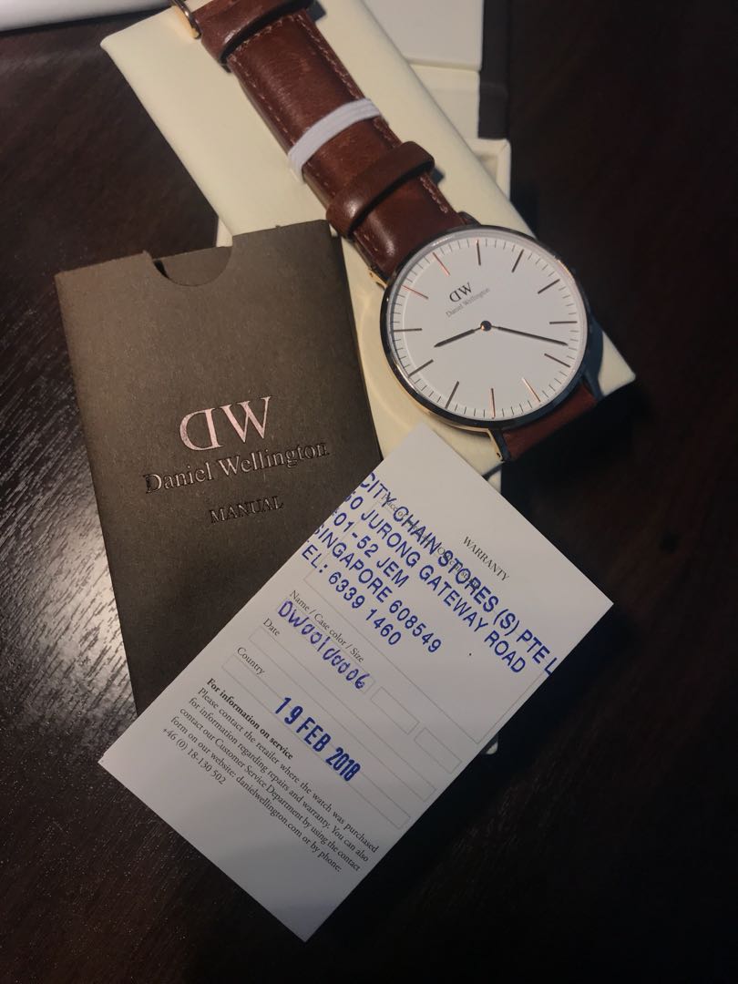 Daniel Wellington Classic Sheffield Mobile Phones Gadgets Wearables Smart Watches on Carousell