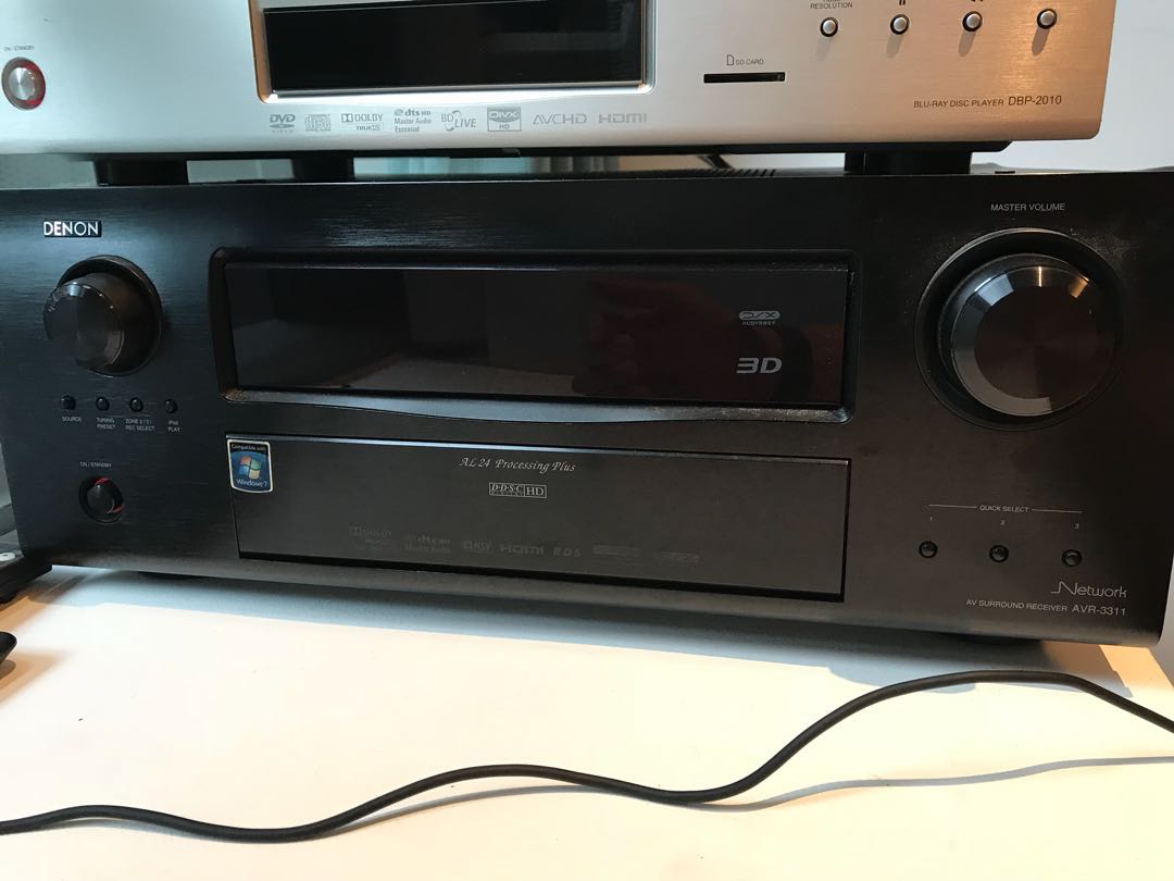Denon AVR 3311 Home Theatre Amplifier, Audio, Soundbars, Speakers