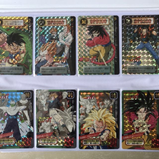 Dragon Ball Super Battle Card Carddass Power Level Toys Games