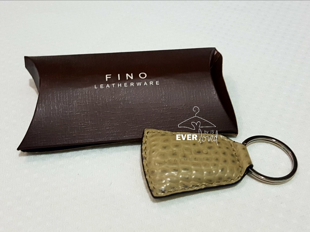 Fino leather clearance keychain price