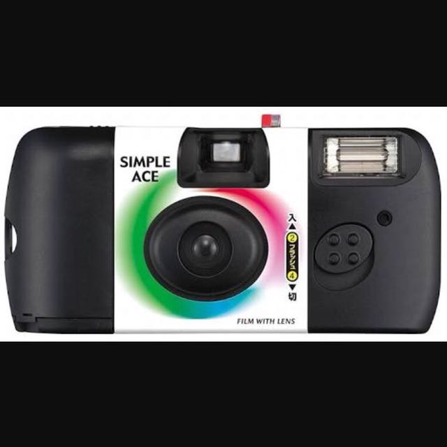 Fujifilm Disposable Camera Simple Ace 27 Exposure, Fotografi di Carousell