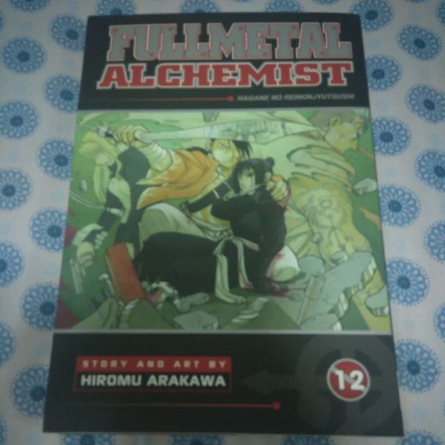 Fullmetal Alchemist Volume 12 Books Stationery Comics Manga On Carousell