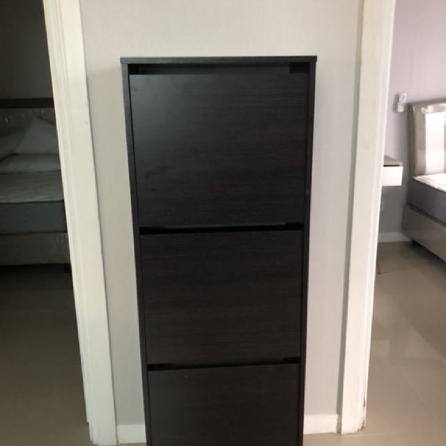 Ikea Bissa Rak Sepatu Perabotan Rumah Di Carousell