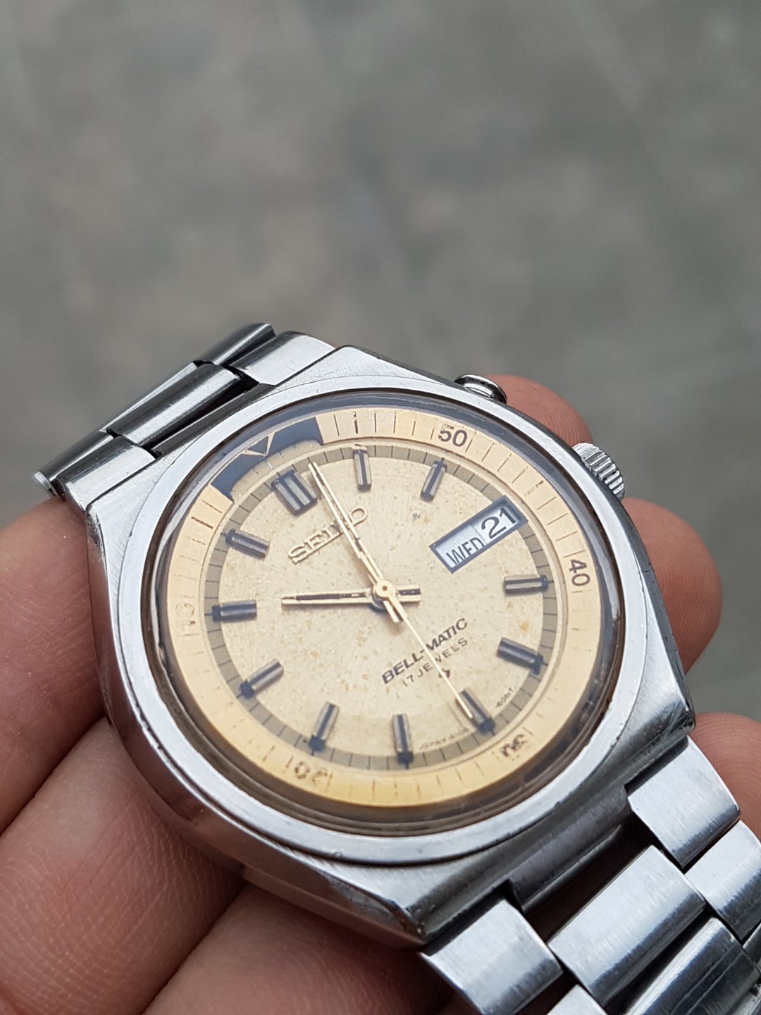 Vintage Seiko Bellmatic Full Original 