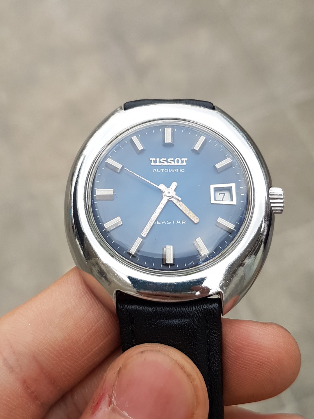 Jam tangan Vintage Tissot Seastar Perfect Condition, Fesyen Pria, Jam
