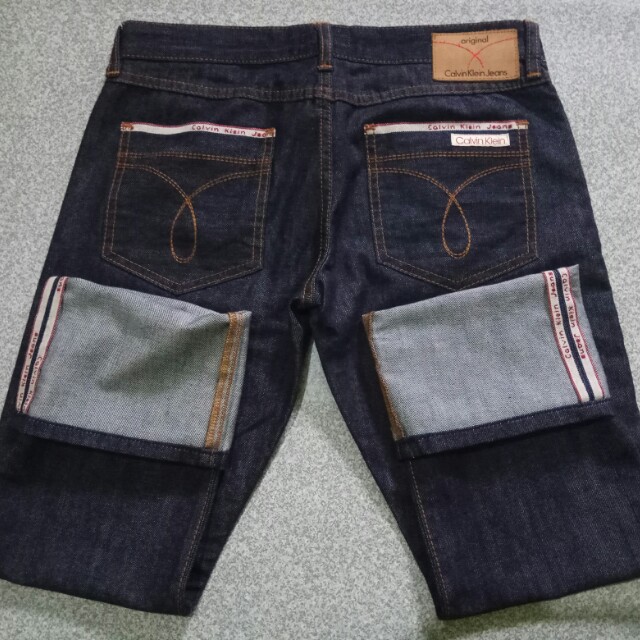 calvin klein selvedge jeans