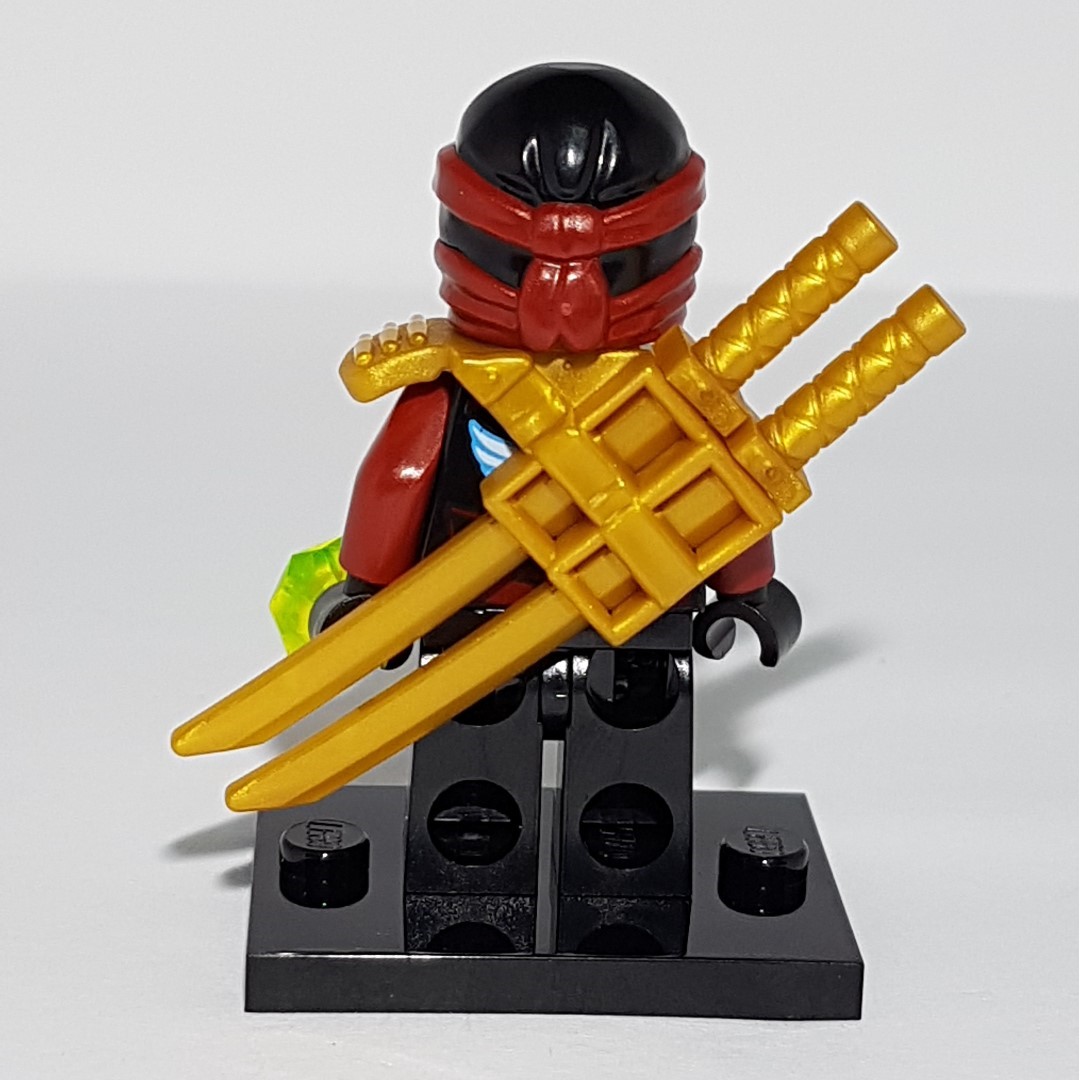 5 x Ninjago LEGO Pearl Gold Ninja Katana Sword Genuine Minifigure Weap