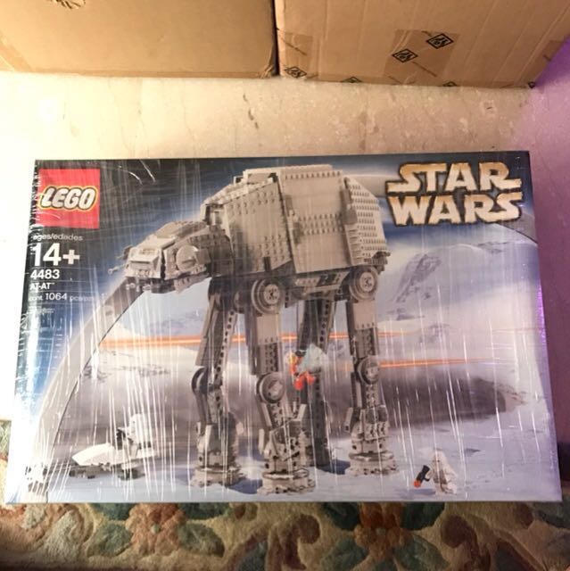 Lego Star Wars 4483 At At Rare Discon Set Brand New Misb