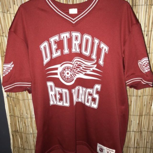 mitchell and ness red wings