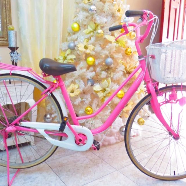 japanese bike pink