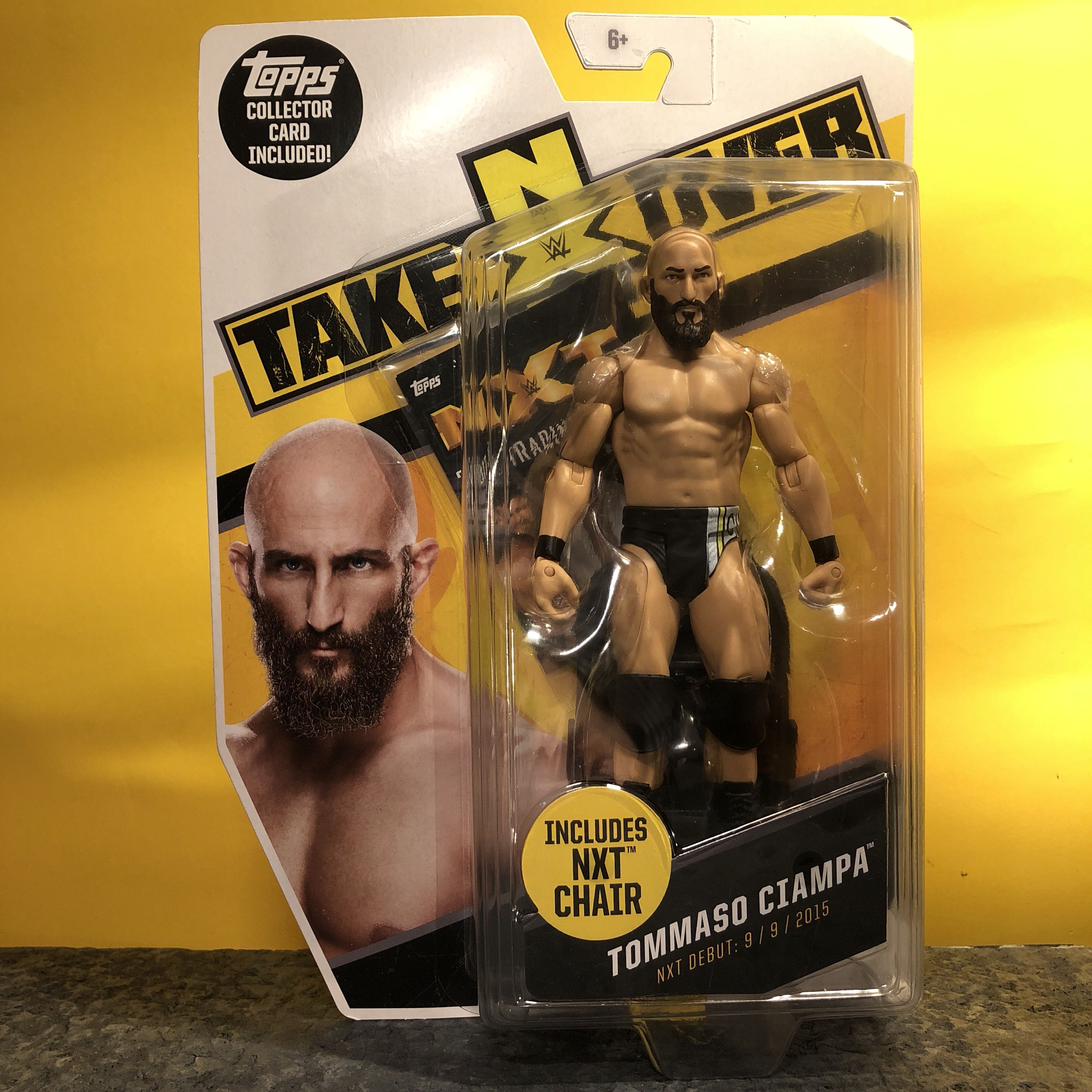 Reserve Early Wwe Nxt Takeover Target Exclusive Tommaso Ciampa Toys Games Bricks Figurines On Carousell The sicilian psychopath makes his way into your collection with tommaso ciampa in mattel wwe elite 69! carousell