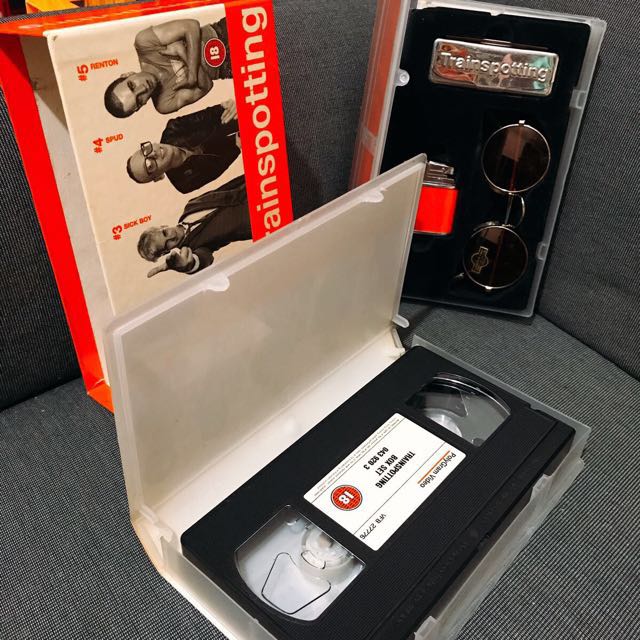 Trainspotting original VHS collectors edition , 興趣及遊戲, 手作＆自家設計, 文具及工藝