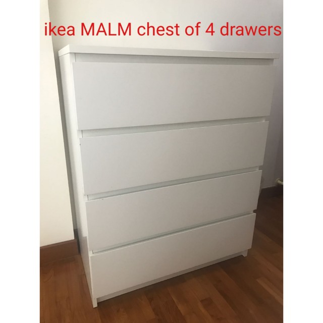 Various Ikea Malm Series Moving Out Sale Furniture Shelves Drawers On Carousell