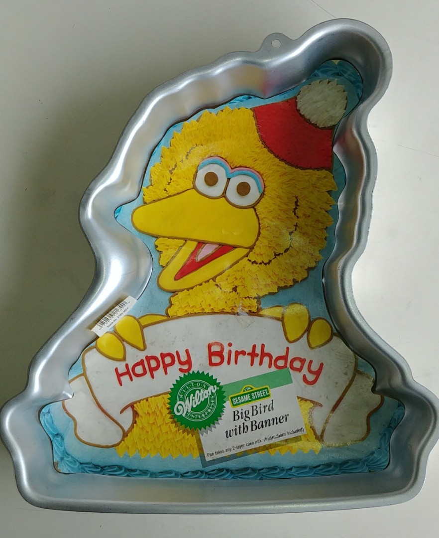 Wilton Sesame Street BIG BIRD Cake Pan #2105-9476 | eBay