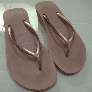 havaianas 厚底 人字拖