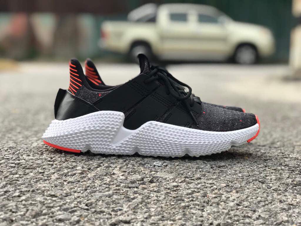 ADIDAS Prophere Core Black/Solar Red, Men's Fashion, Footwear on Carousell
