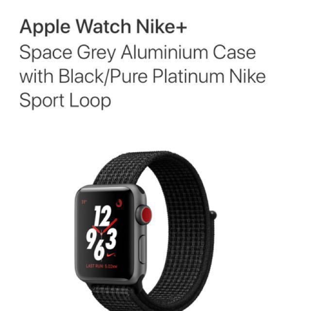 apple watch nike  cellular