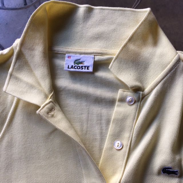 Authentic Lacoste Polo Shirt, Women's Fashion, Tops, Shirts on Carousell