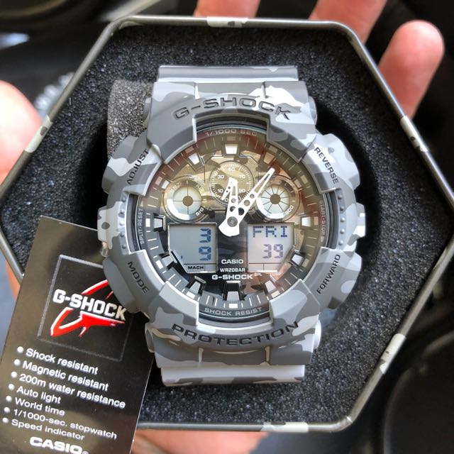 g shock military grey
