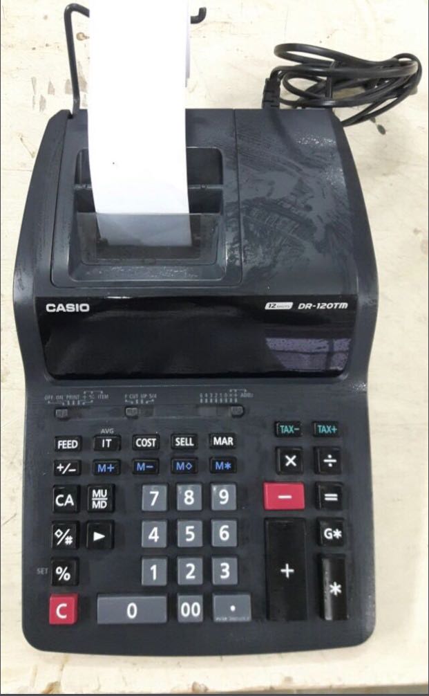 CASIO Calculator + Paper, Computers & Tech, Printers, Scanners