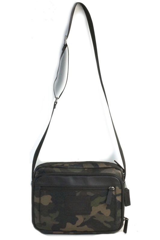 Coach camo messenger bag, Men's Fashion, Bags, Sling Bags on Carousell